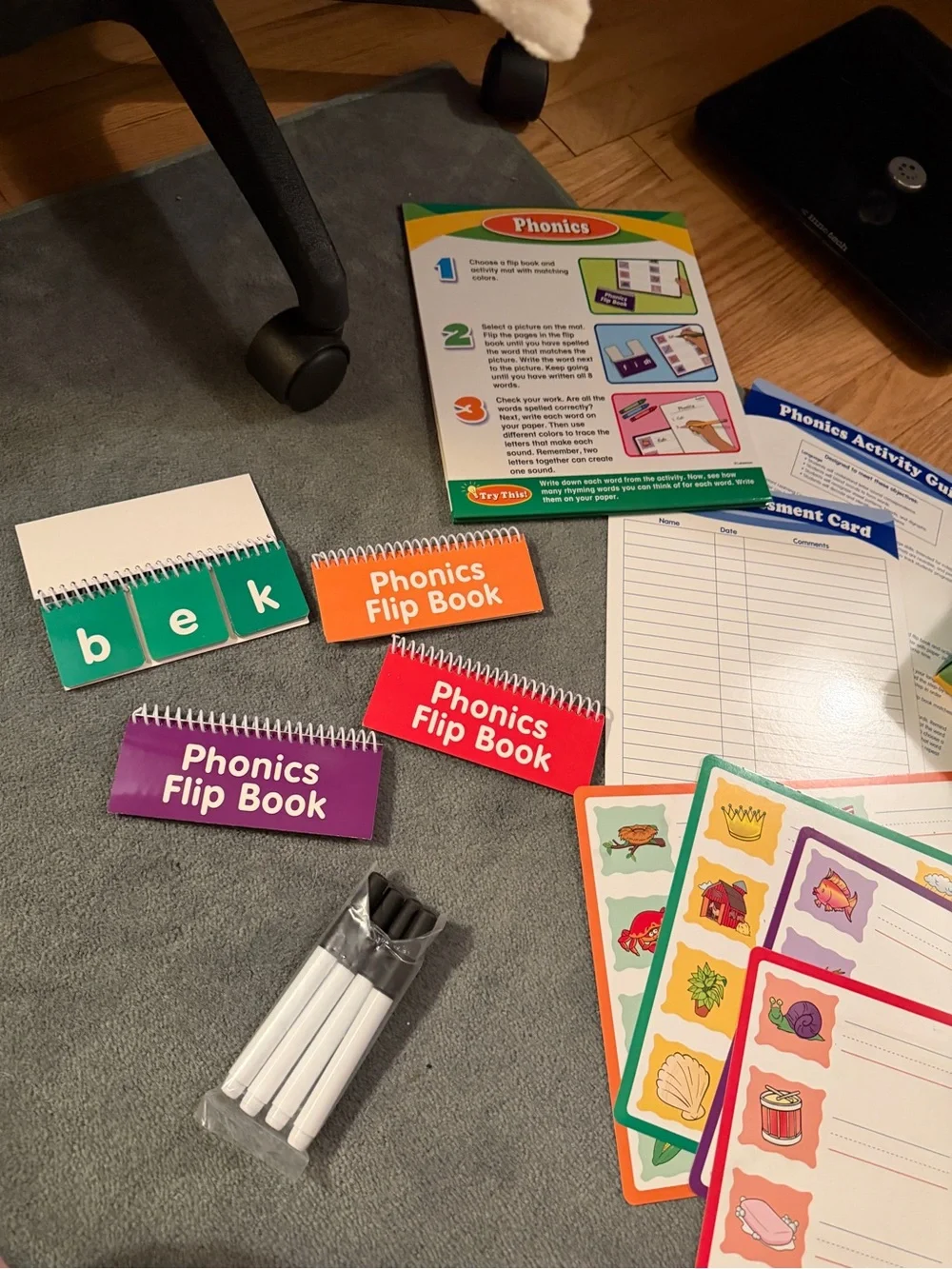Lakeshore Instant Learning Center Phonics Kit (NIB)